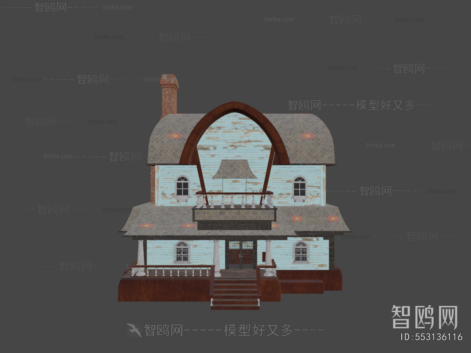 Modern Cartoon House