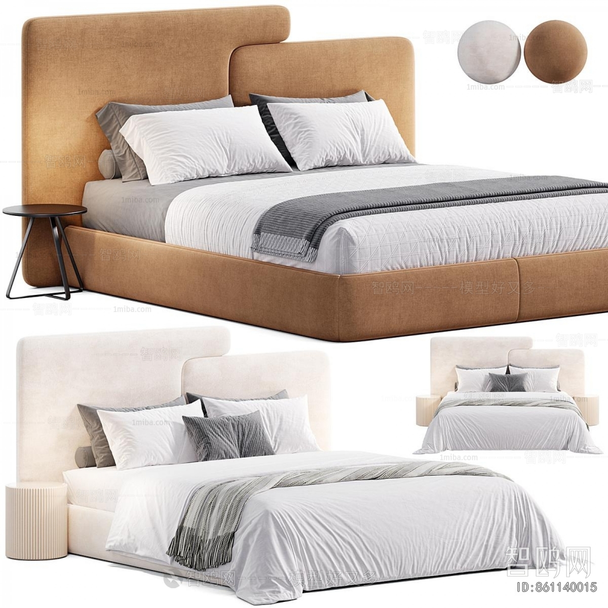 Modern Double Bed