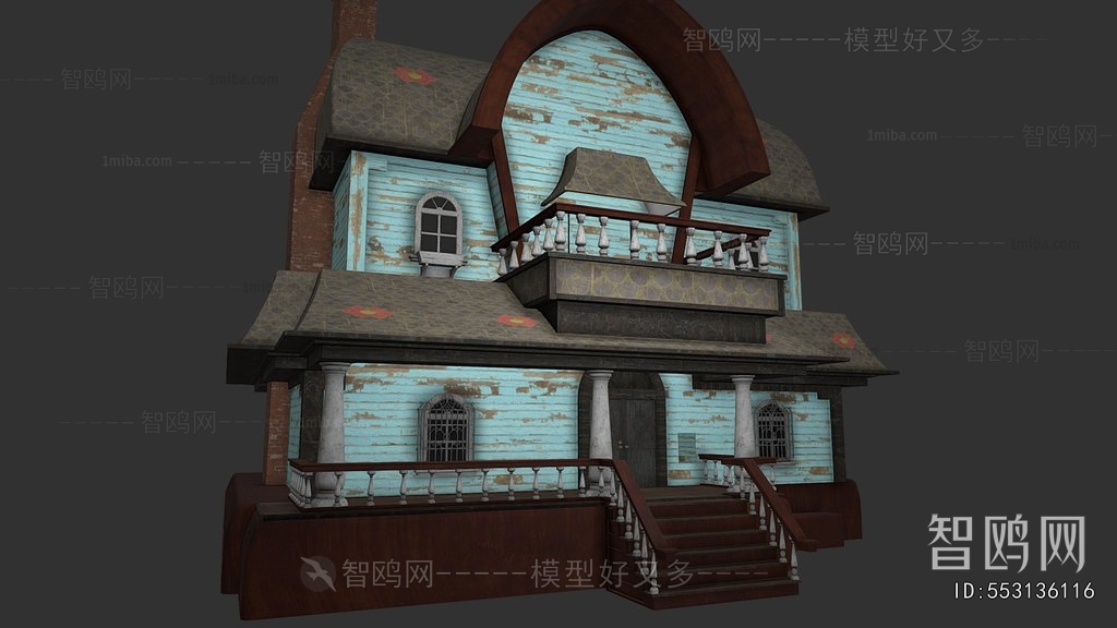 Modern Cartoon House