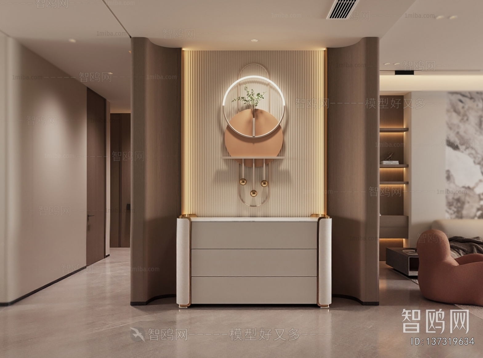 Modern Hallway
