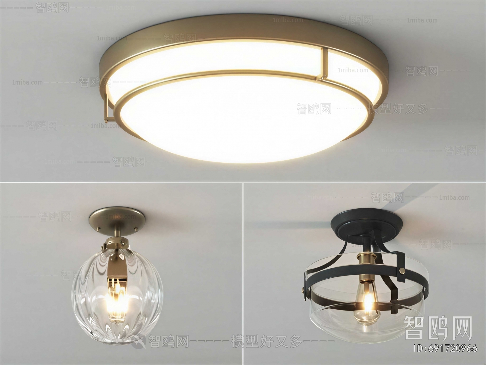 French Style Ceiling Ceiling Lamp