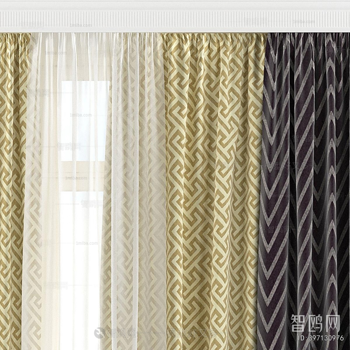 Modern The Curtain