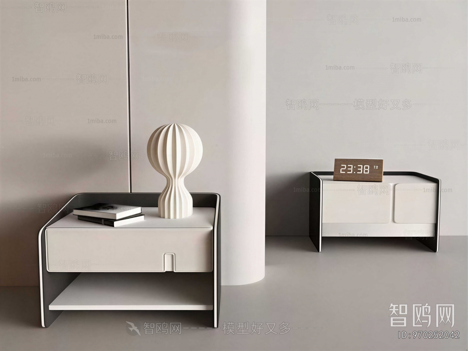 Modern Bedside Cupboard