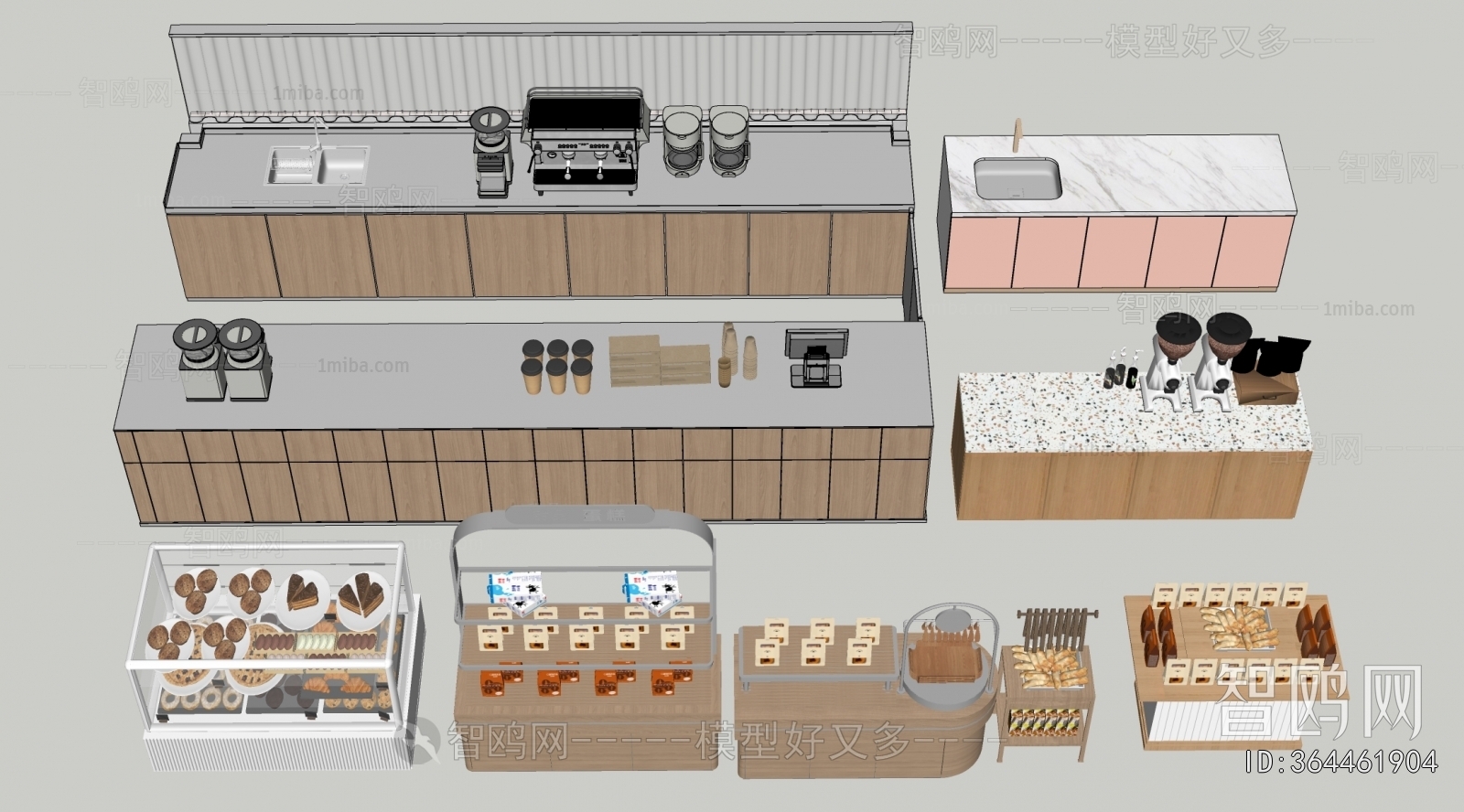 Modern Counter Bar
