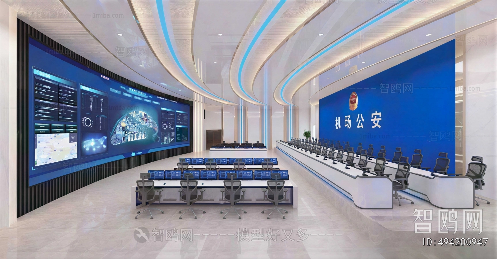 Modern Monitor Room