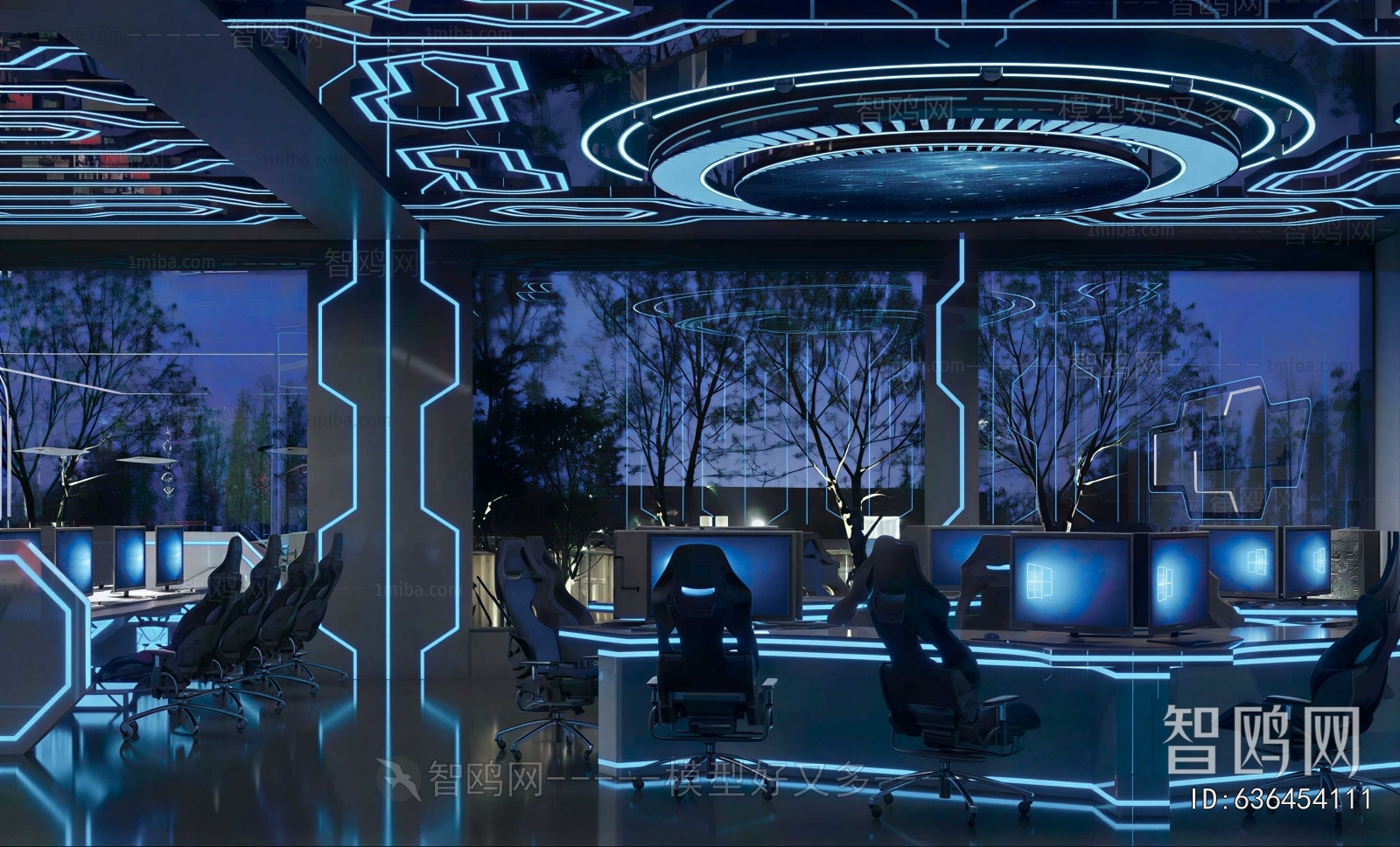 Modern Internet Cafe