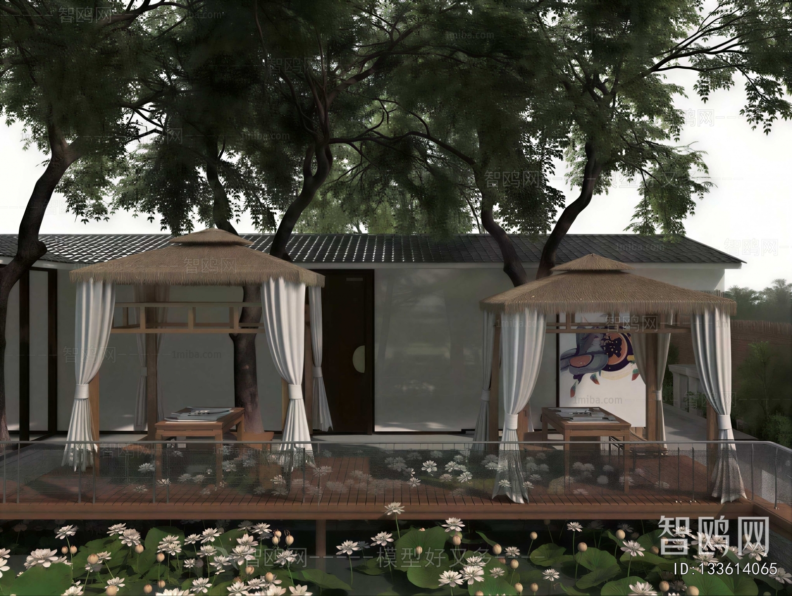New Chinese Style Pavilion