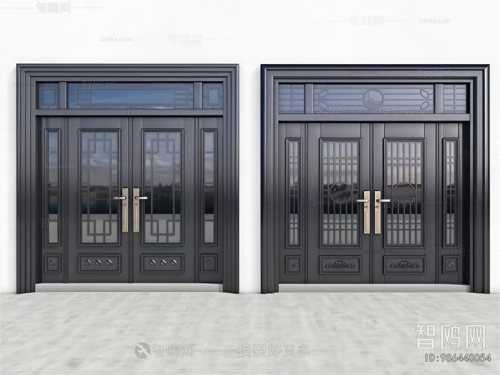 New Chinese Style Entrance Door