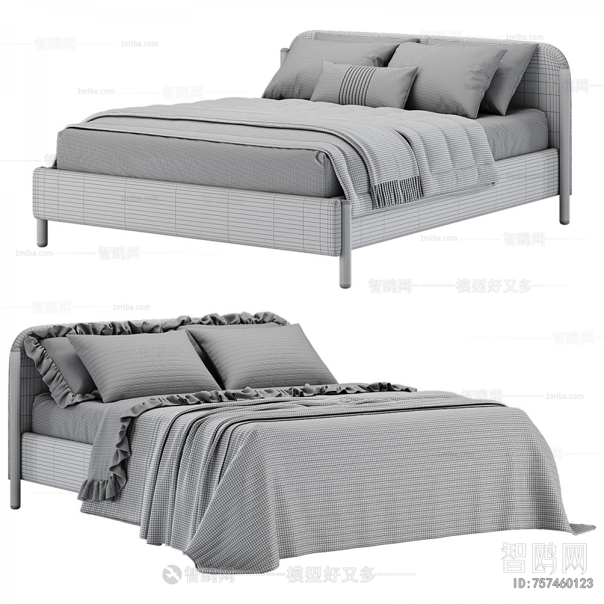Modern Double Bed