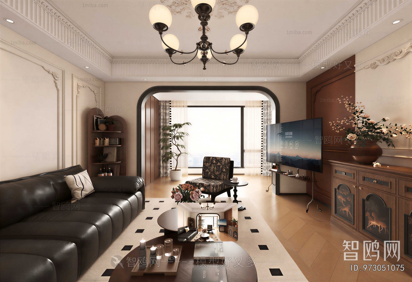 French Style A Living Room