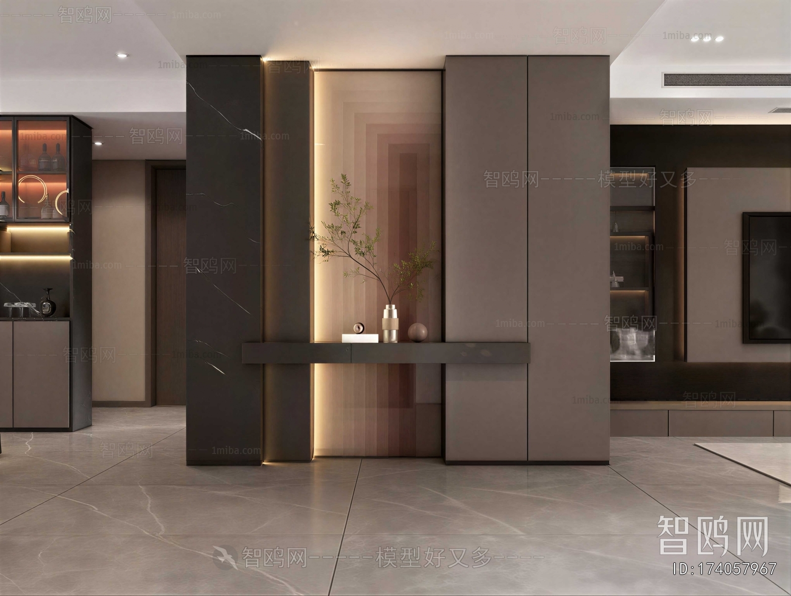 Modern Hallway