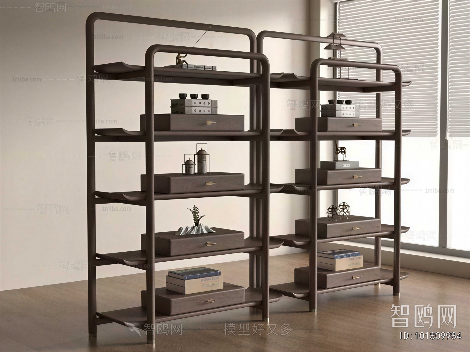 New Chinese Style Bookshelf