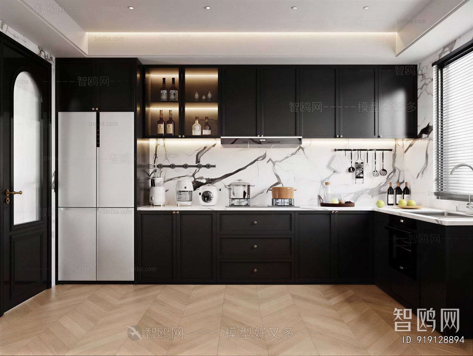 Modern The Kitchen