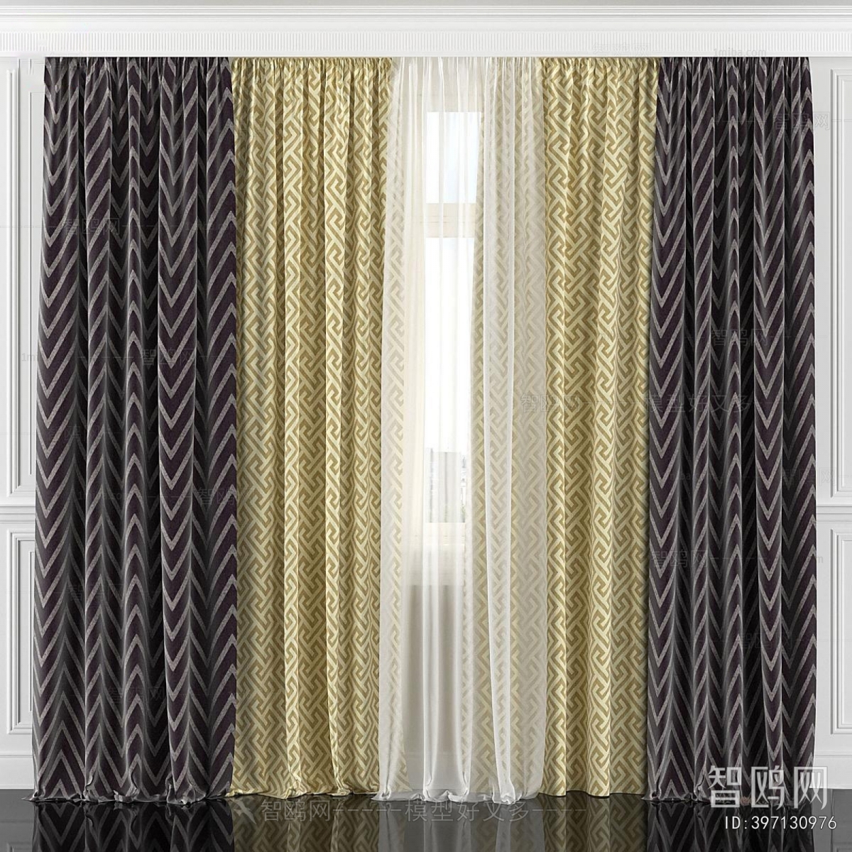 Modern The Curtain