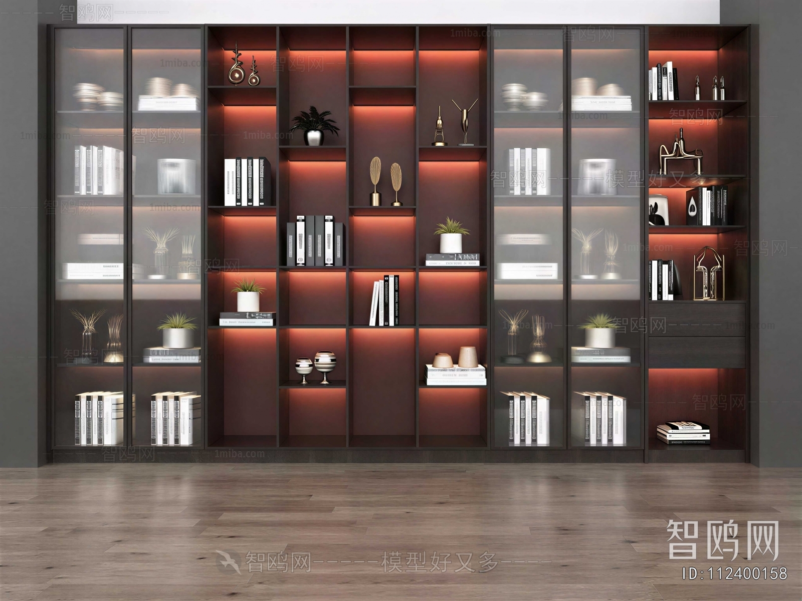 New Chinese Style Bookcase