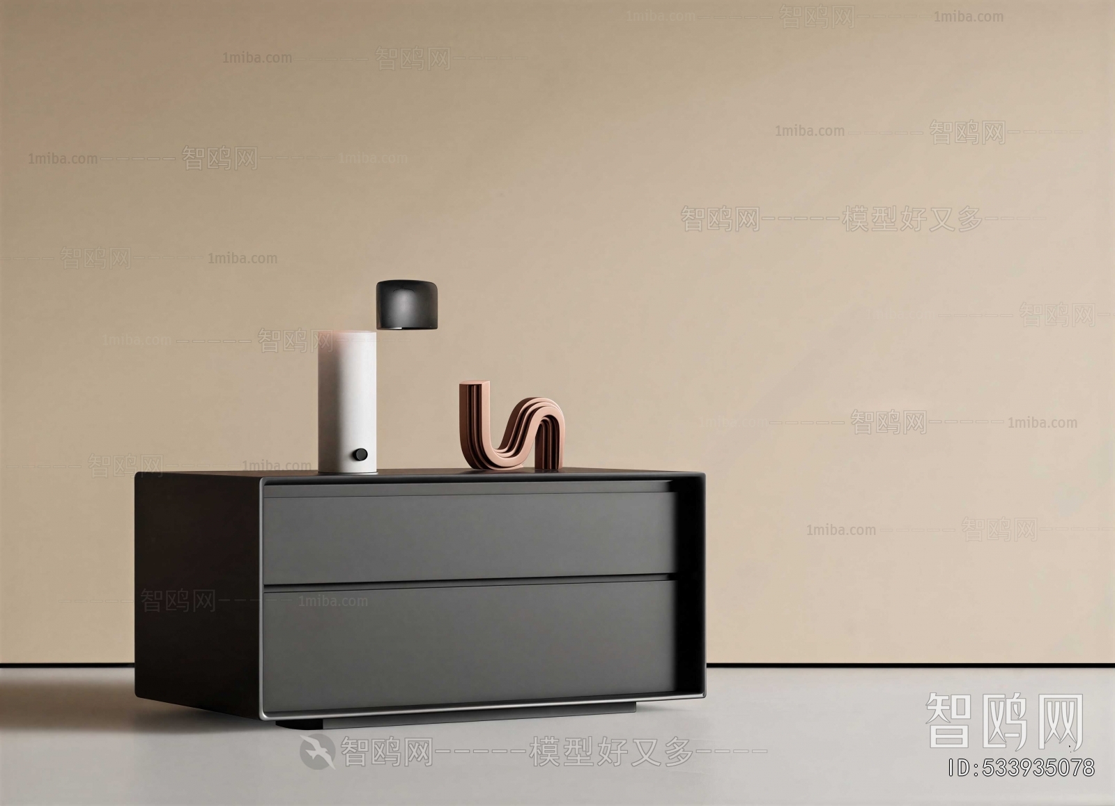 Modern Bedside Cupboard