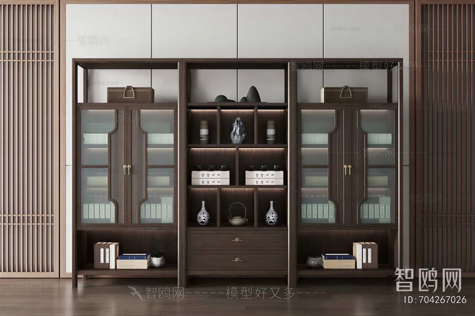 New Chinese Style Antique Rack