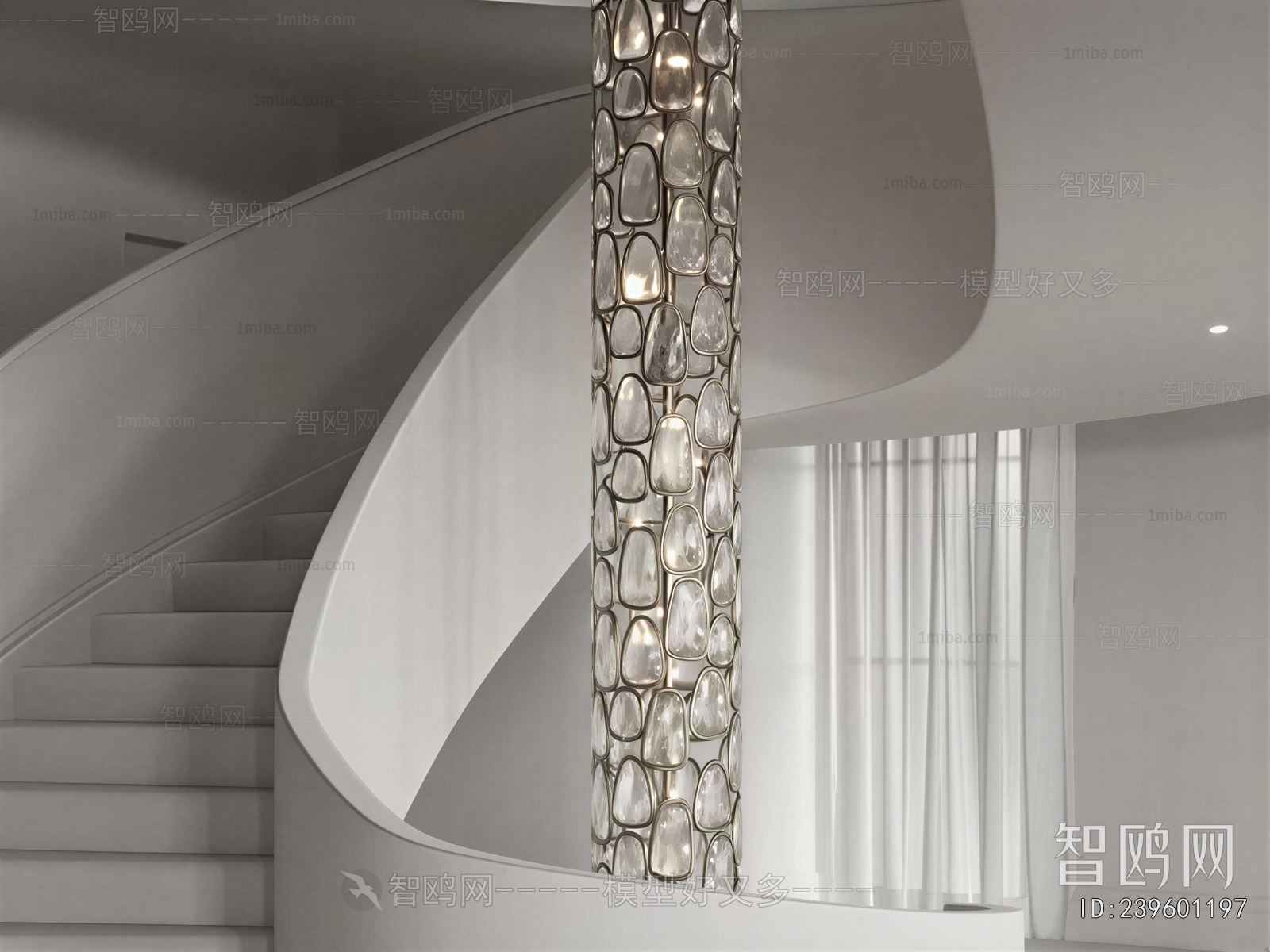 Modern Rotating Staircase