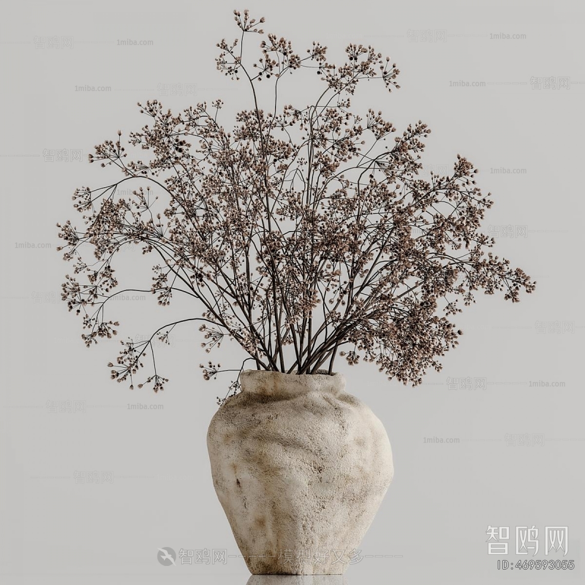 Wabi-sabi Style Dried Branch