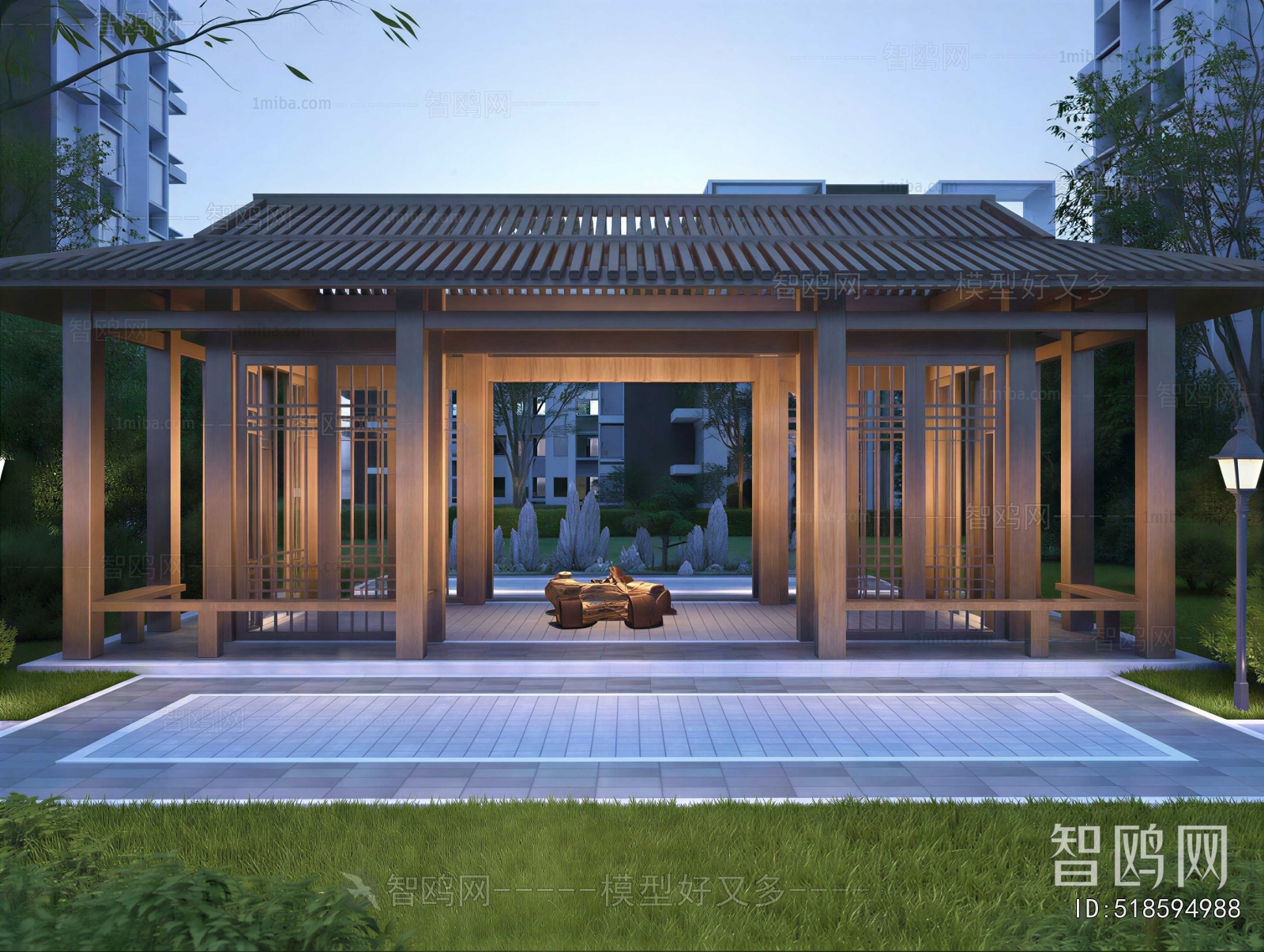 New Chinese Style Pavilion