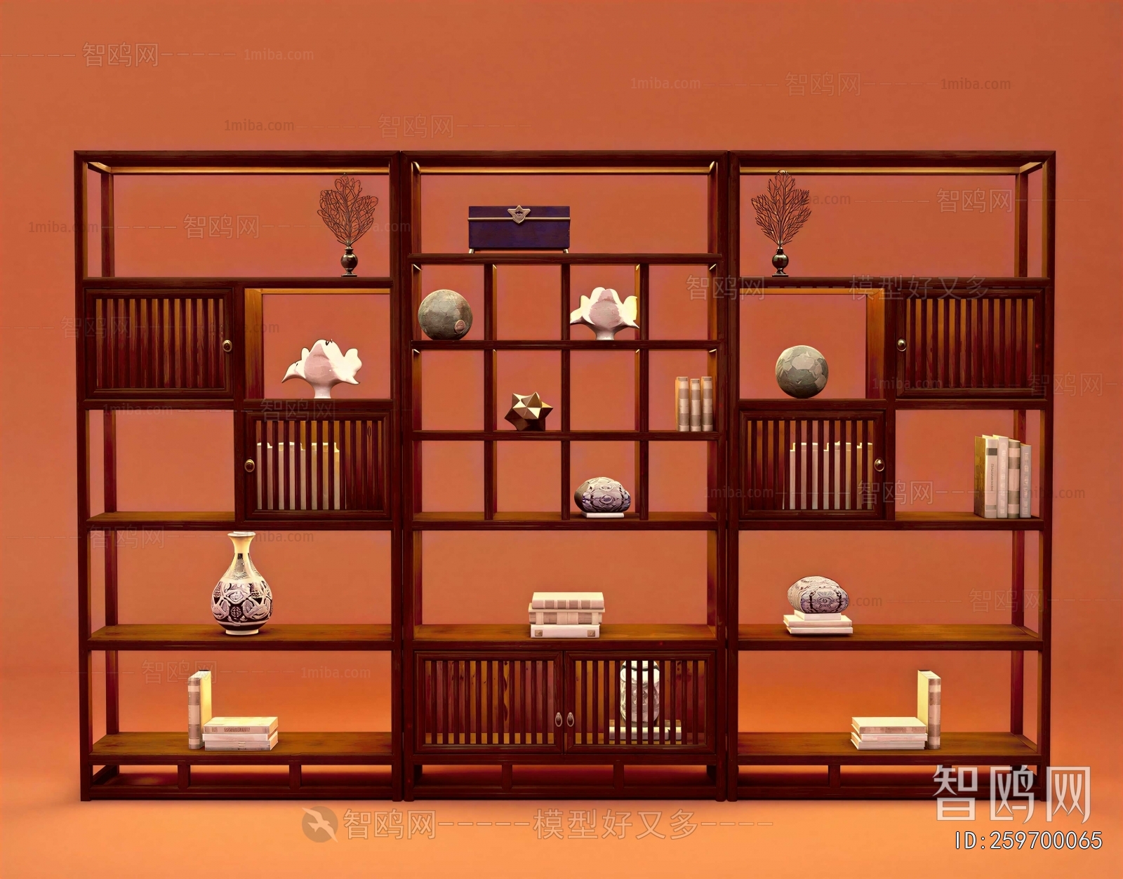 New Chinese Style Antique Rack