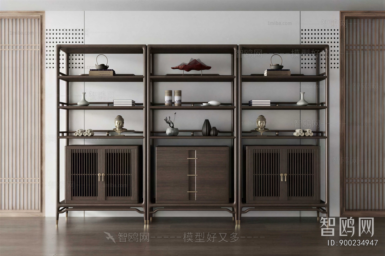 New Chinese Style Antique Rack