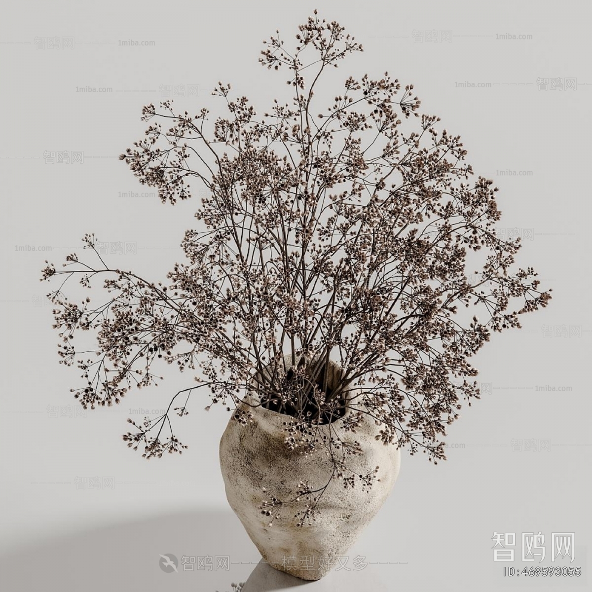 Wabi-sabi Style Dried Branch