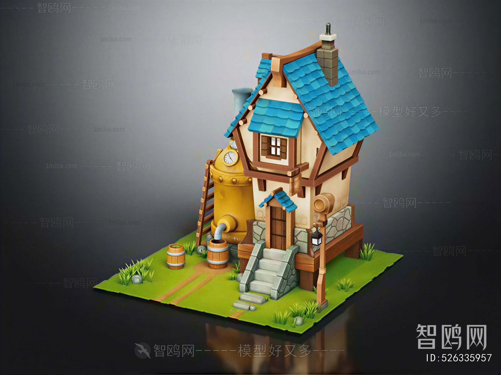 Modern Cartoon House