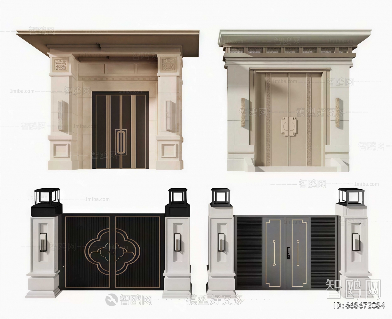 New Chinese Style Door