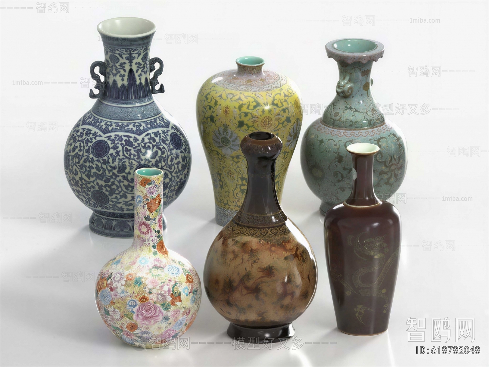 Modern Retro Style Clay Pot