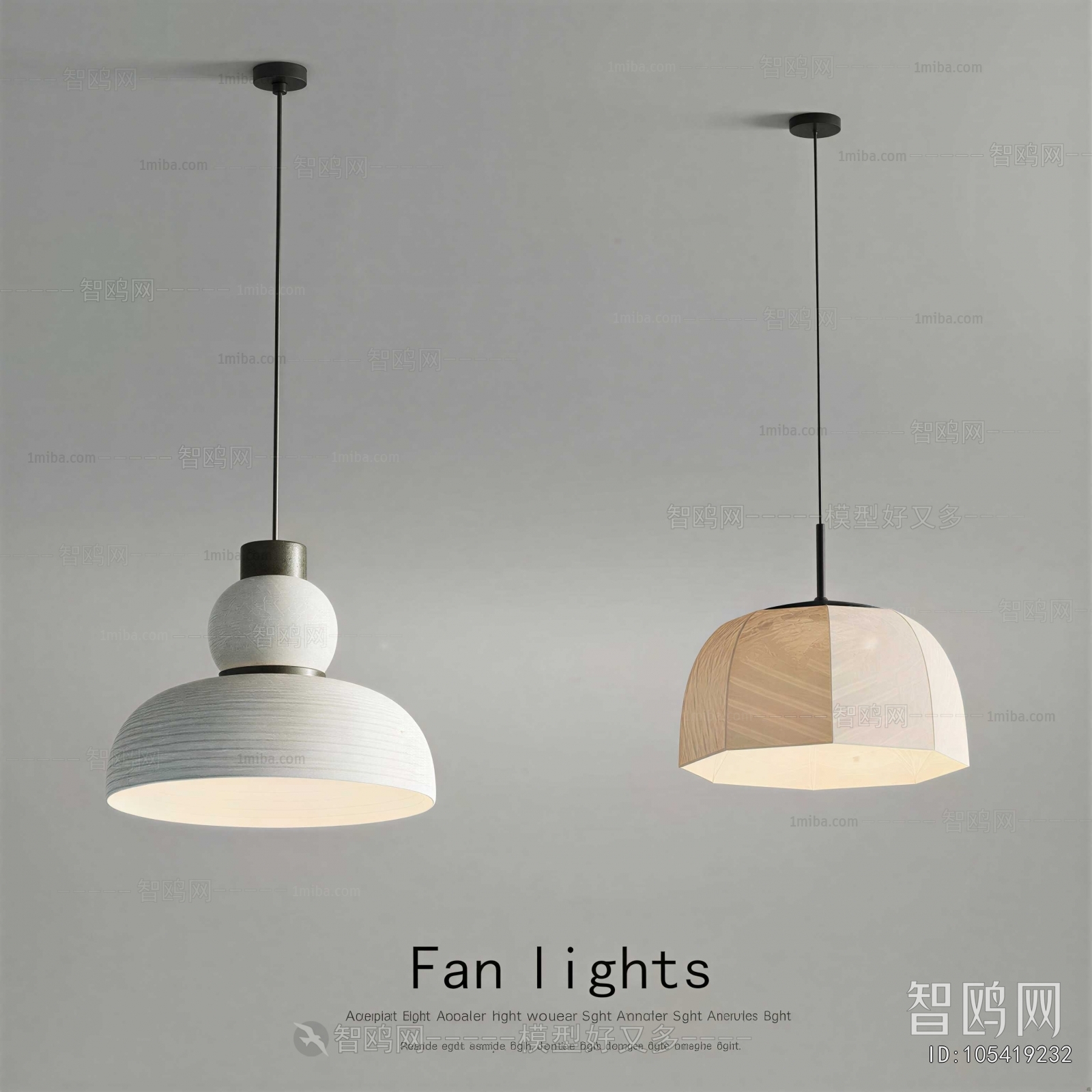 Wabi-sabi Style Droplight