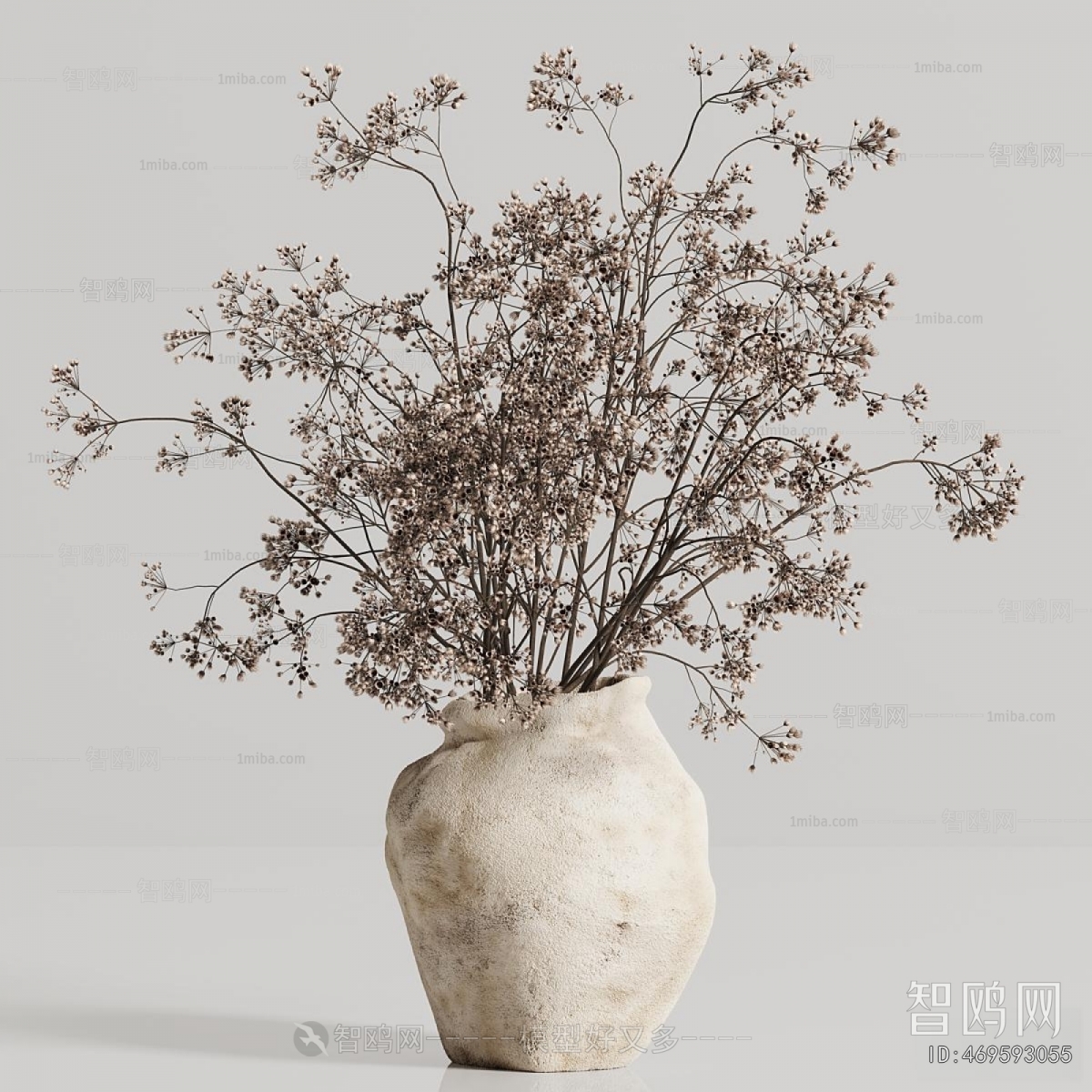 Wabi-sabi Style Dried Branch