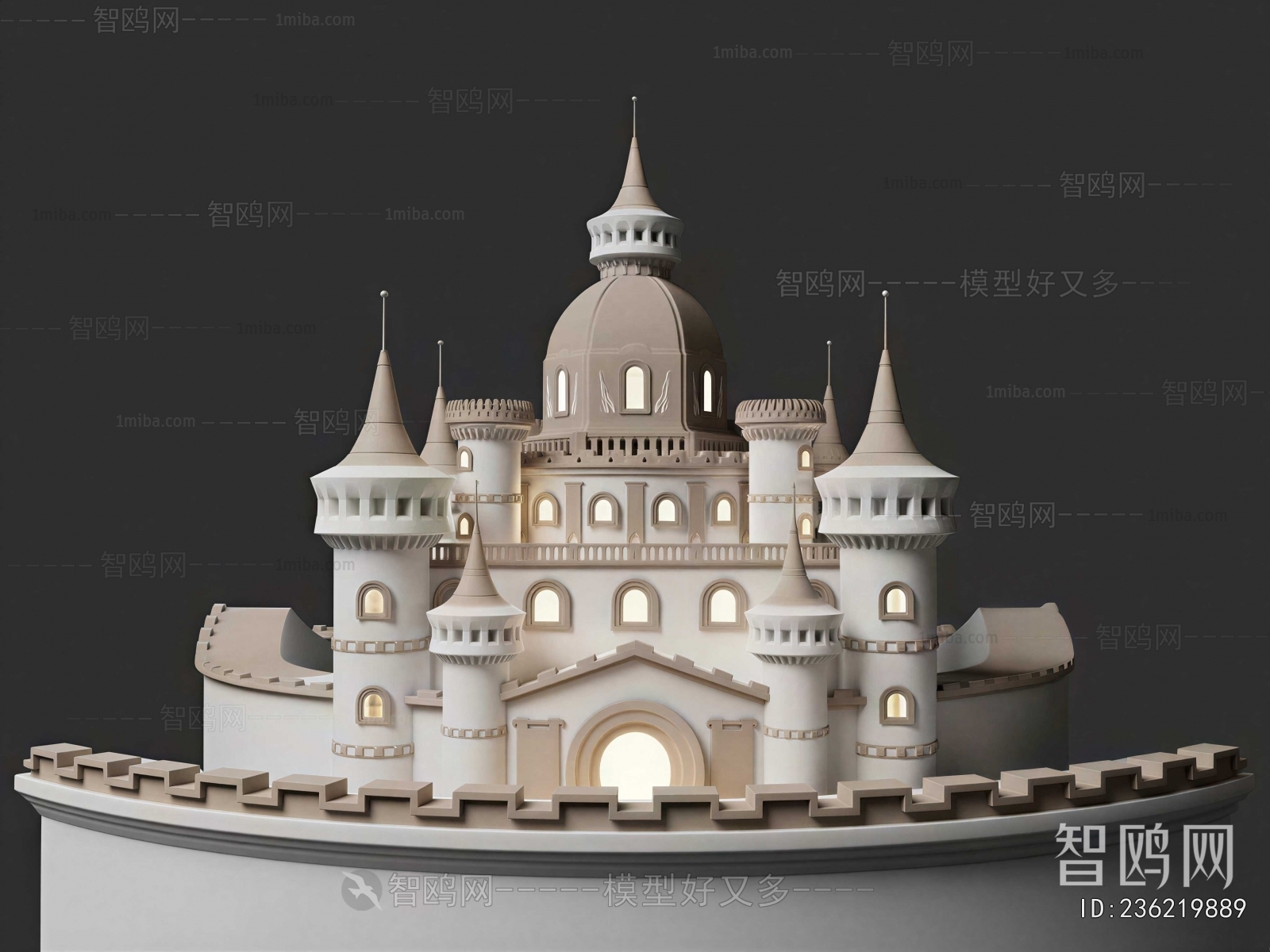 European Style Cartoon House
