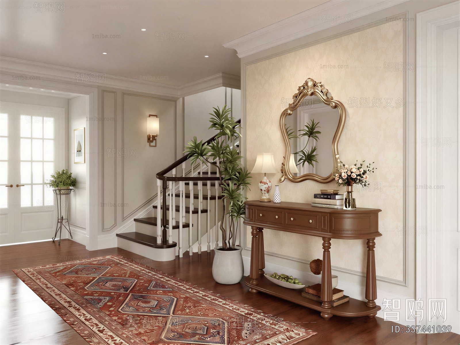 European Style Hallway