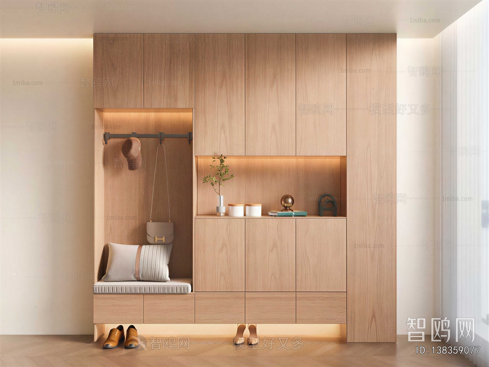 Modern Shoe Cabinet