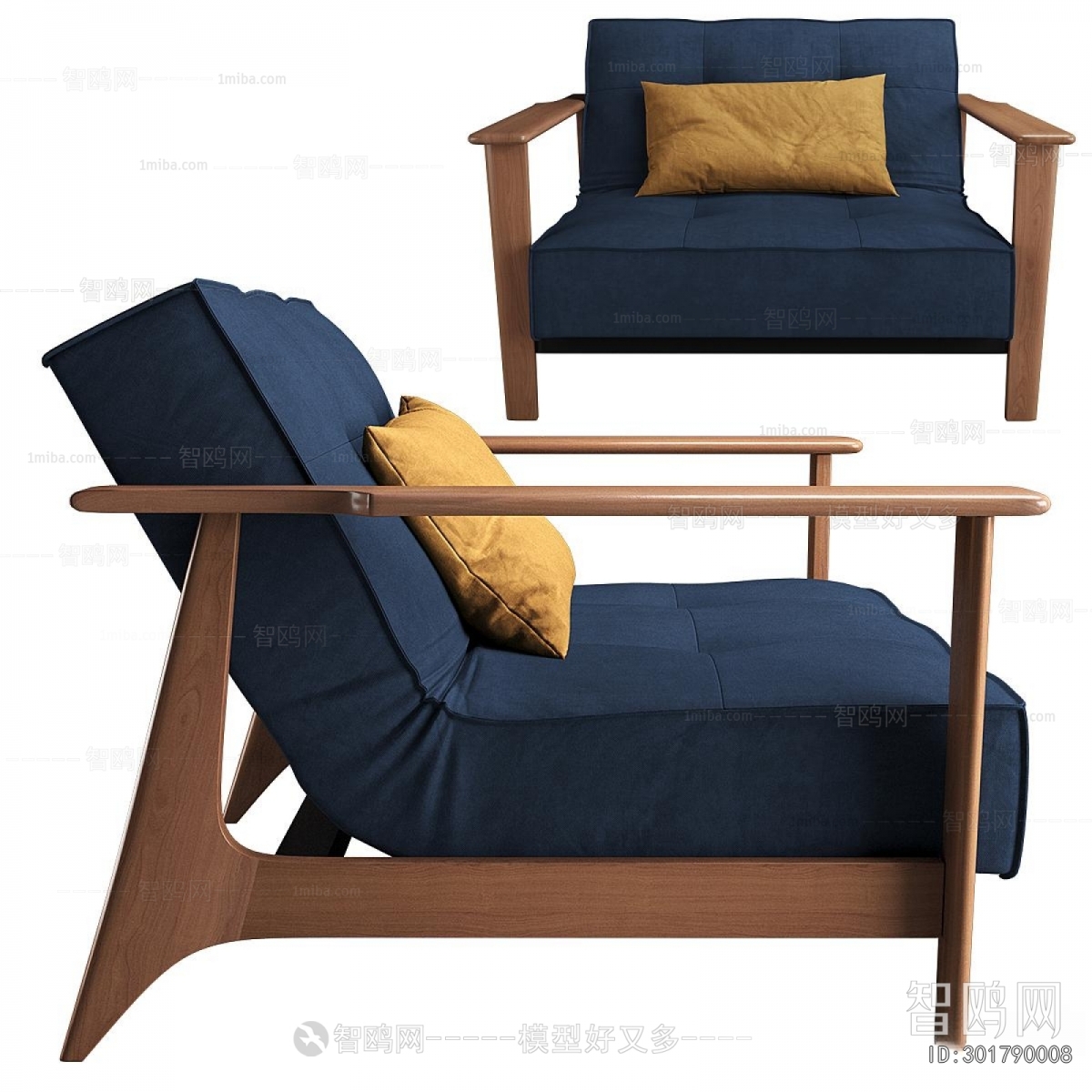 Nordic Style Lounge Chair