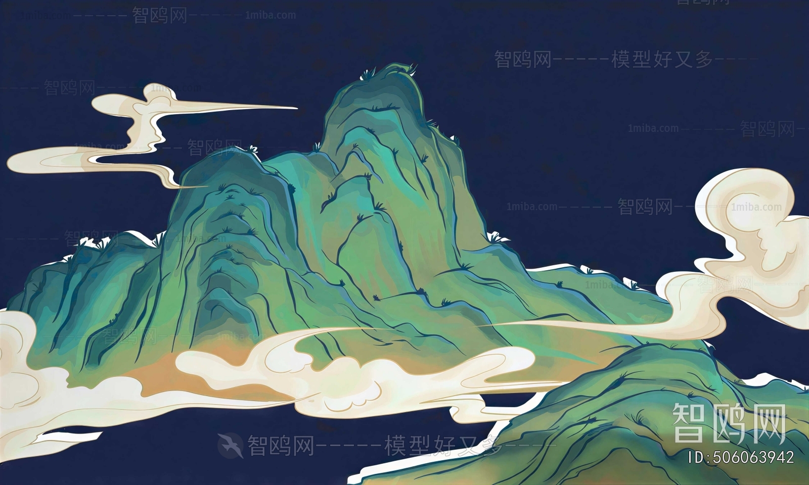 New Chinese Style Painting