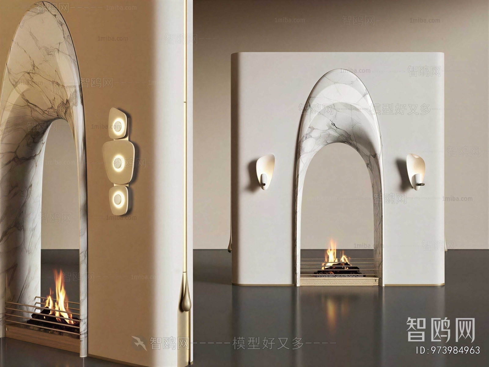 Modern Fireplace