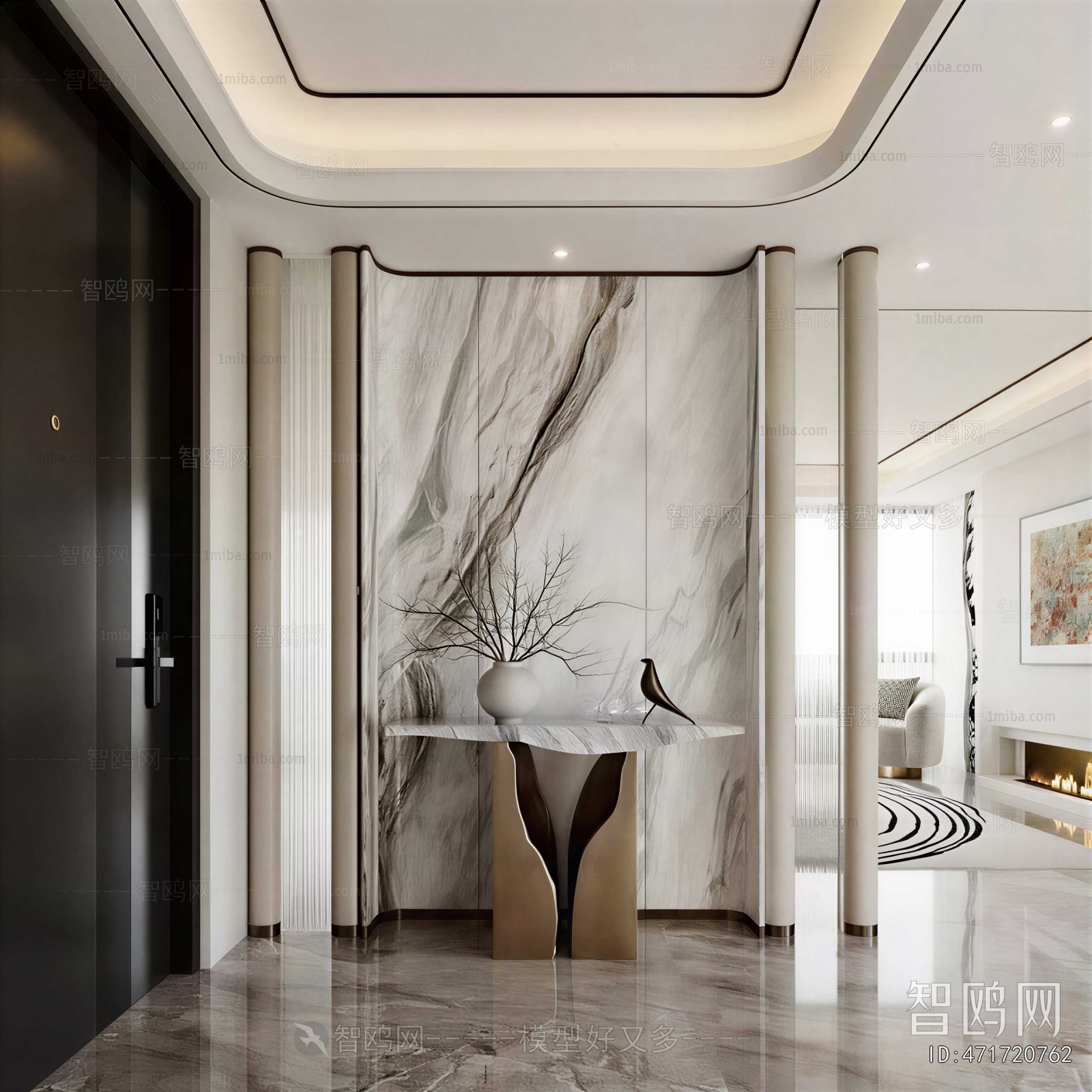 Modern Hallway
