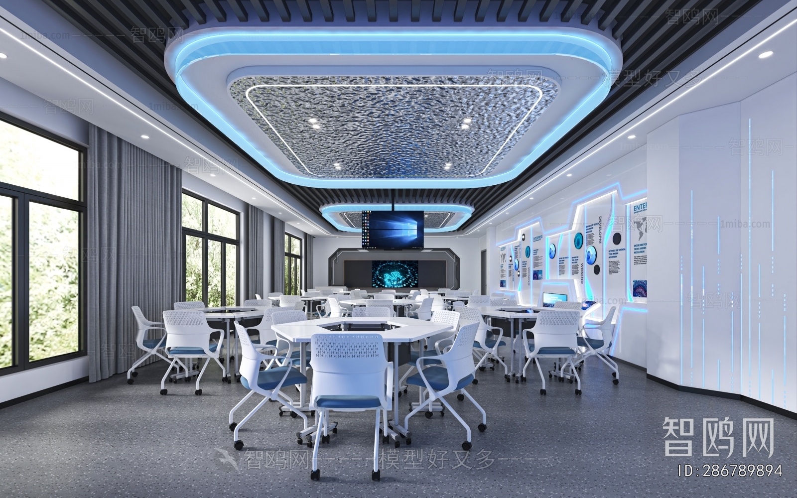 Modern School Classrooms