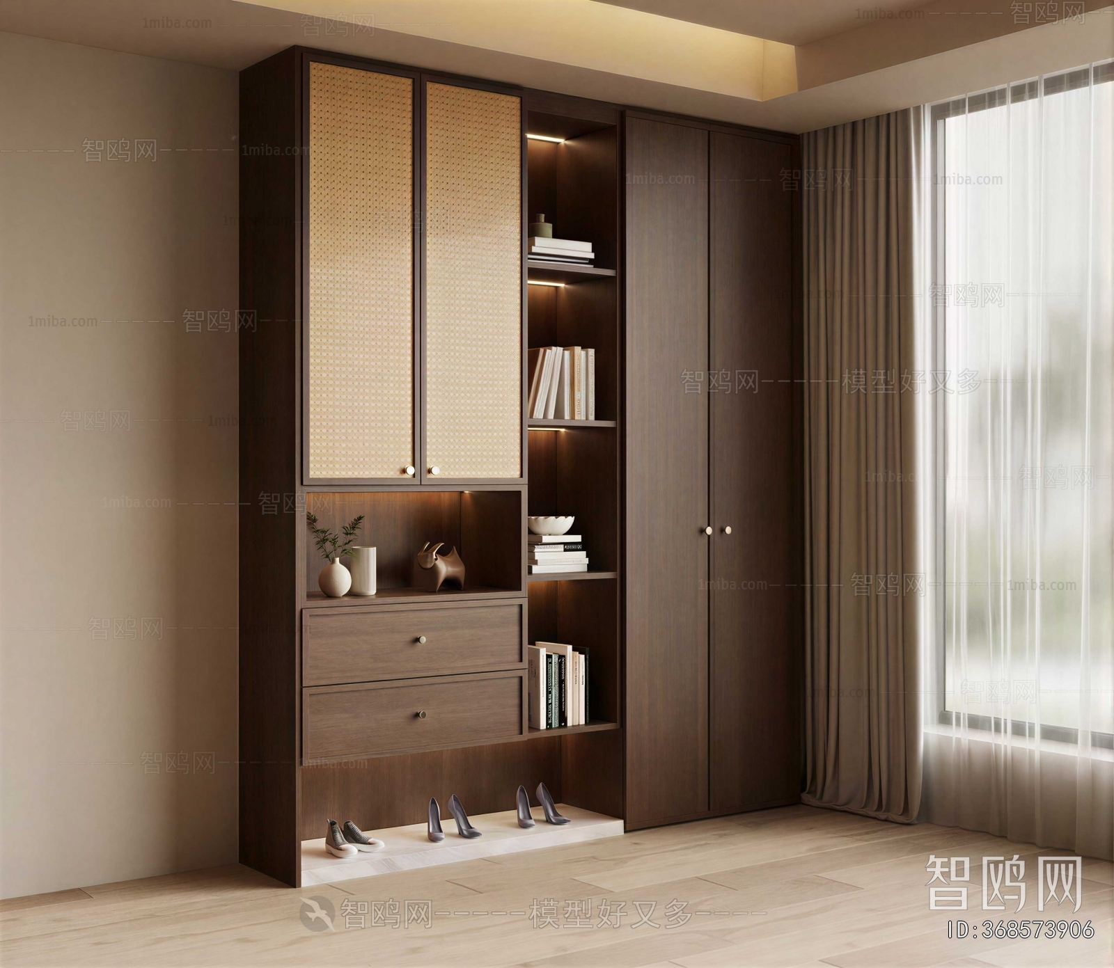 Modern Shoe Cabinet