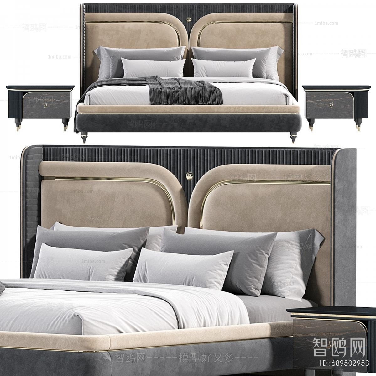Modern Double Bed