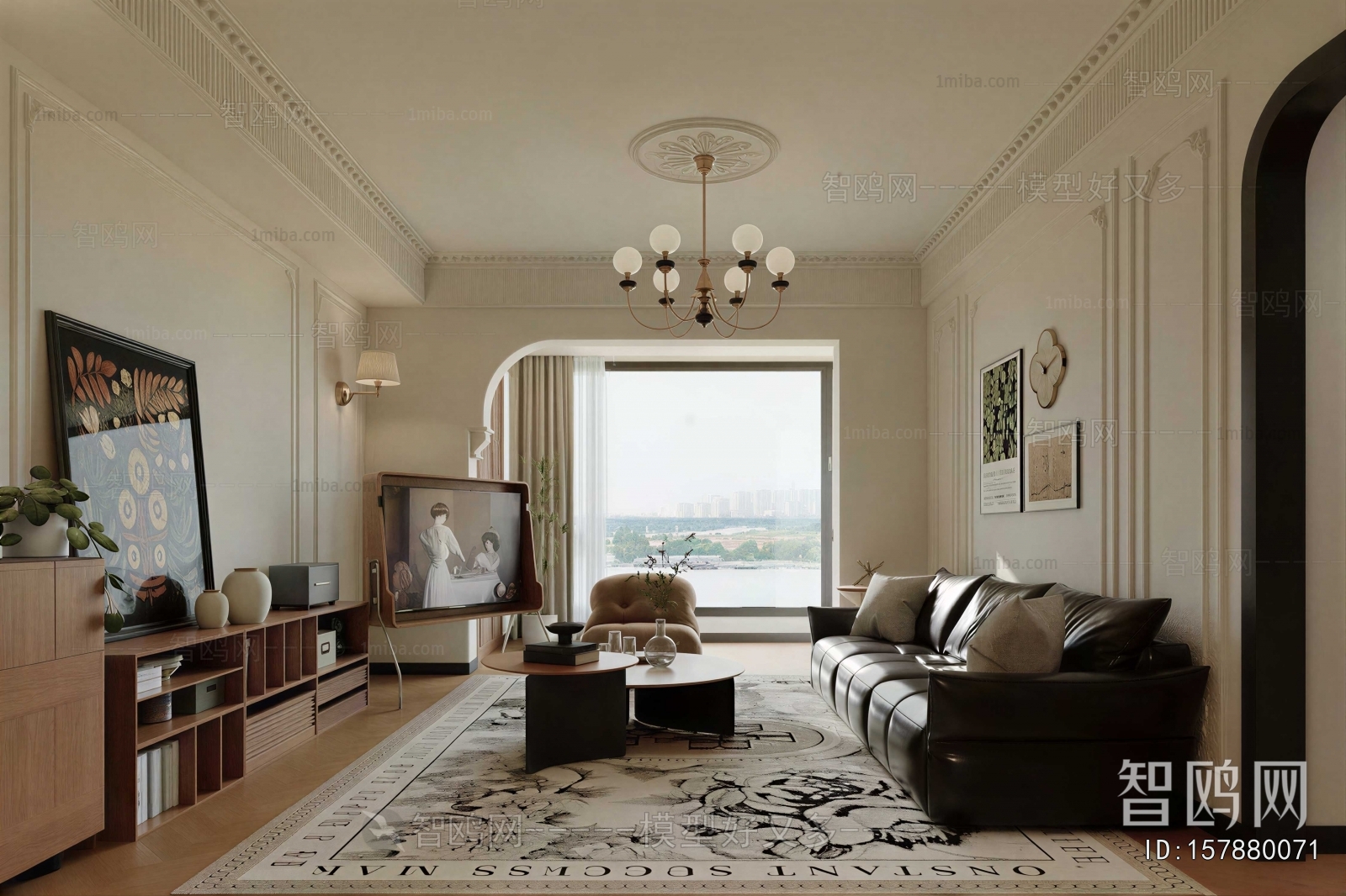 French Style A Living Room