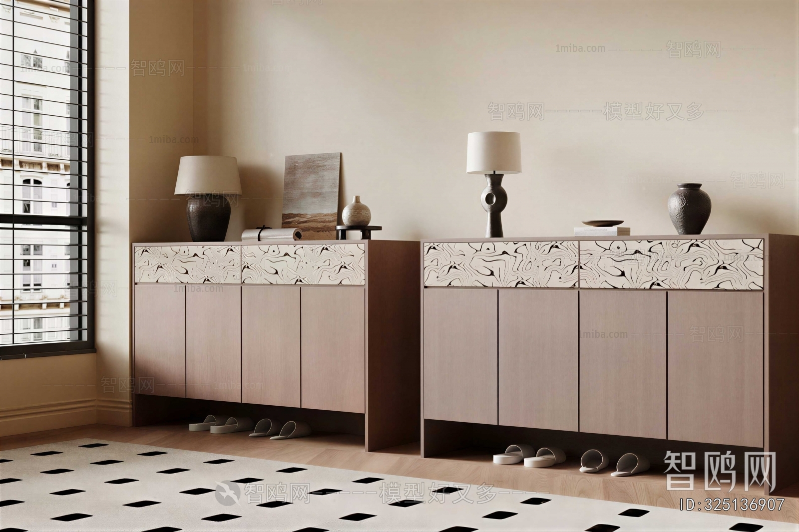 Modern Entrance Cabinet