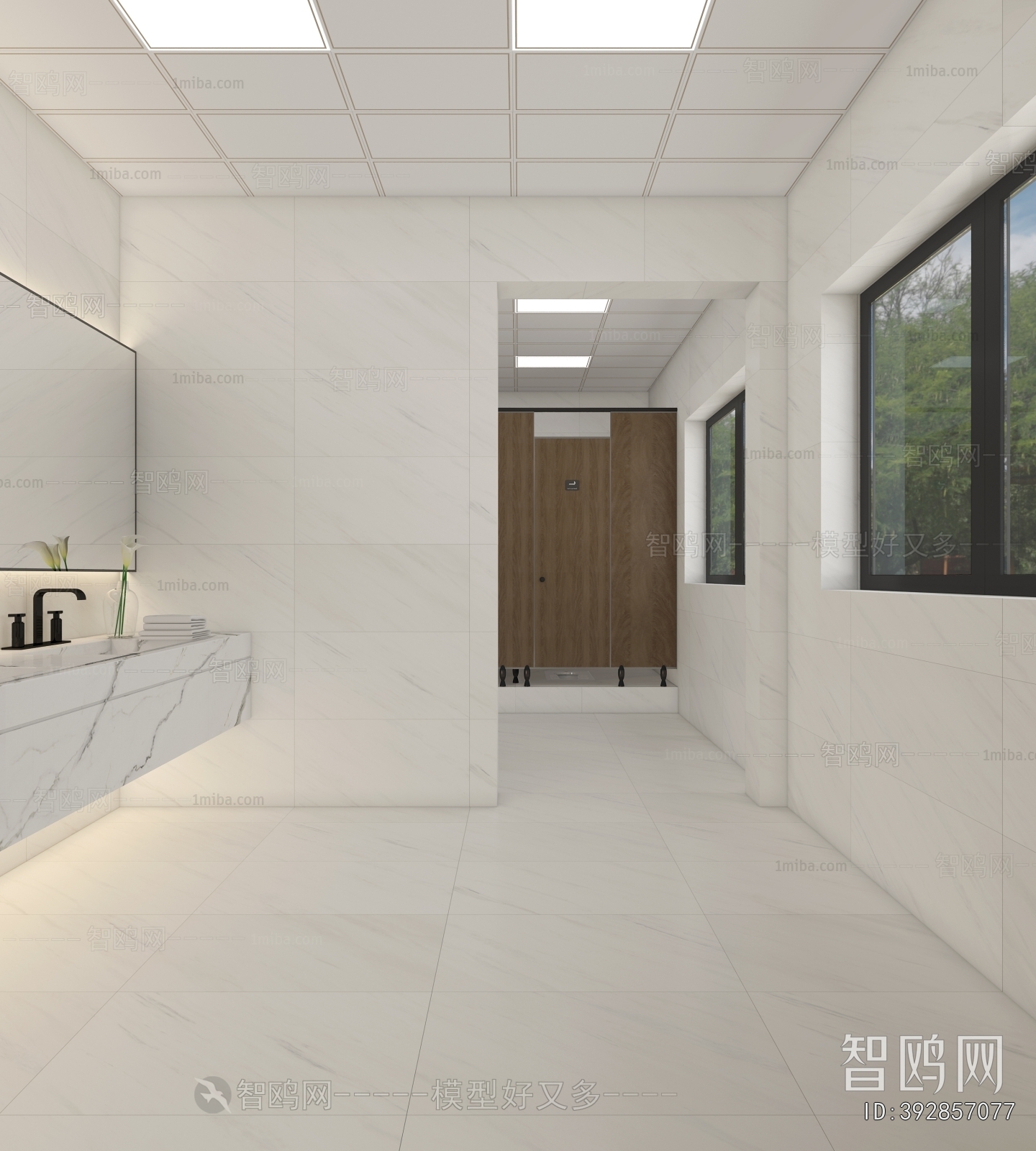 Modern Public Toilet