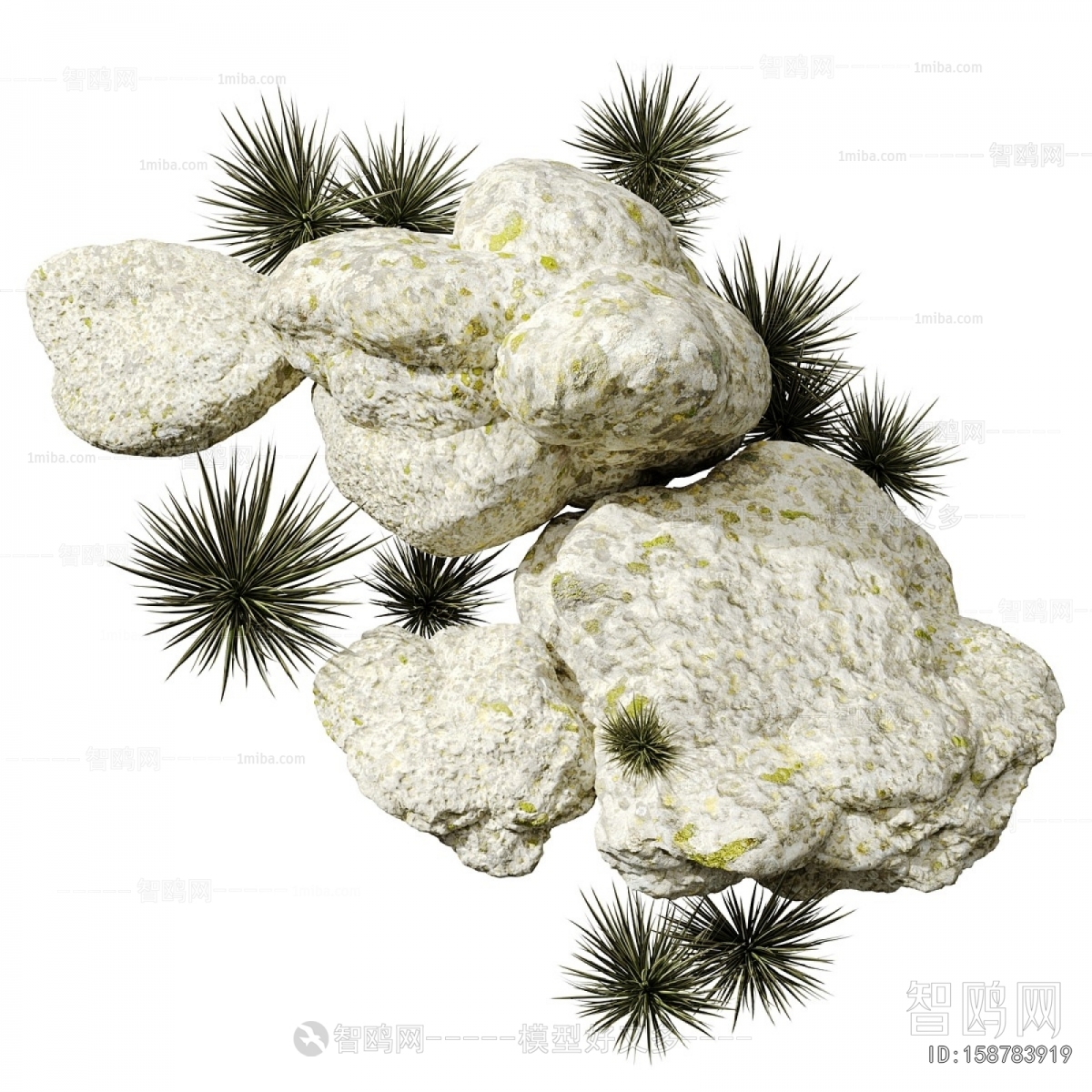 Modern Rockery Waterscape