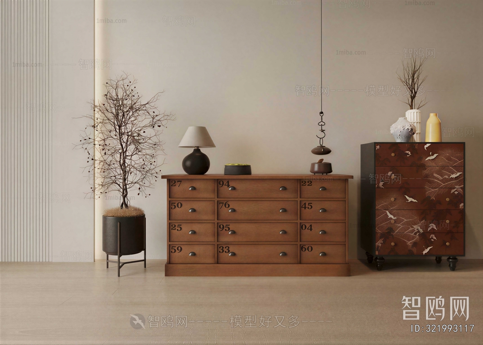 Japanese Style Chest Of Drawers