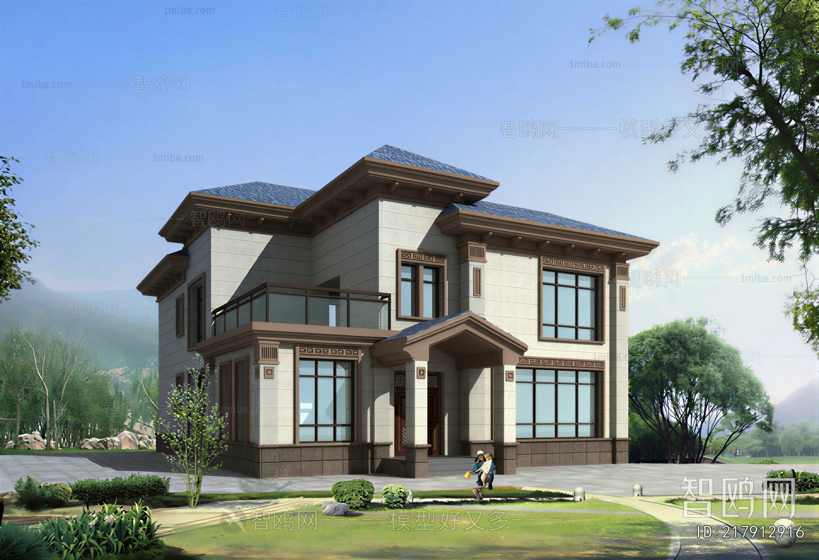 New Chinese Style Detached Villa