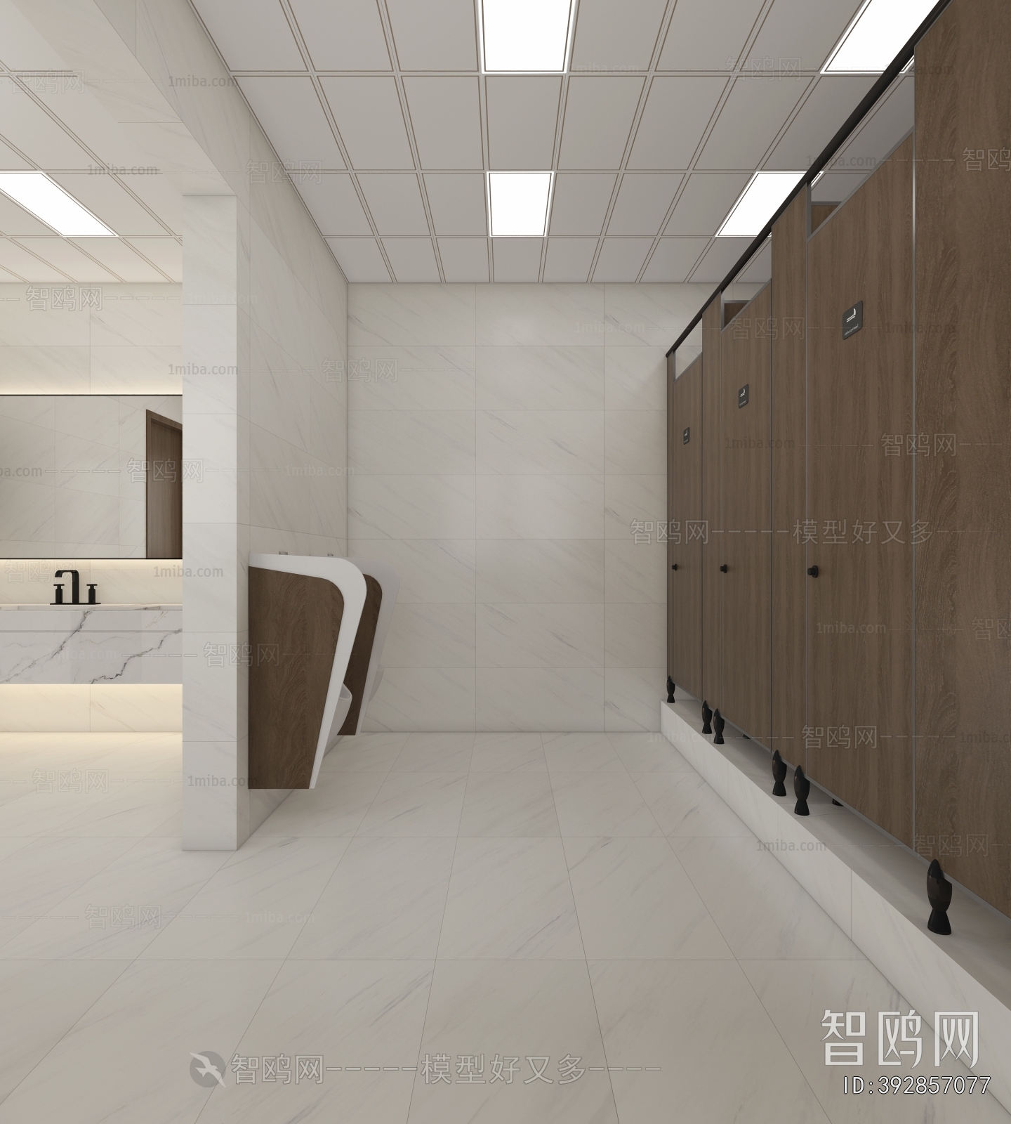 Modern Public Toilet
