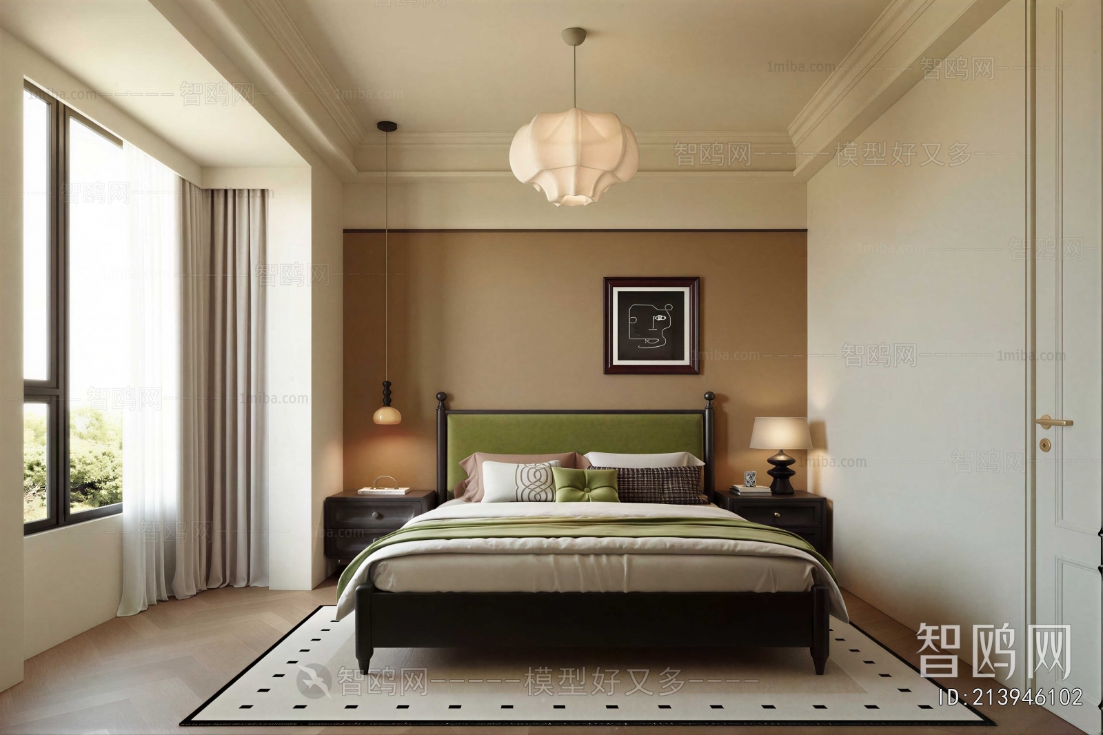 American Style Bedroom
